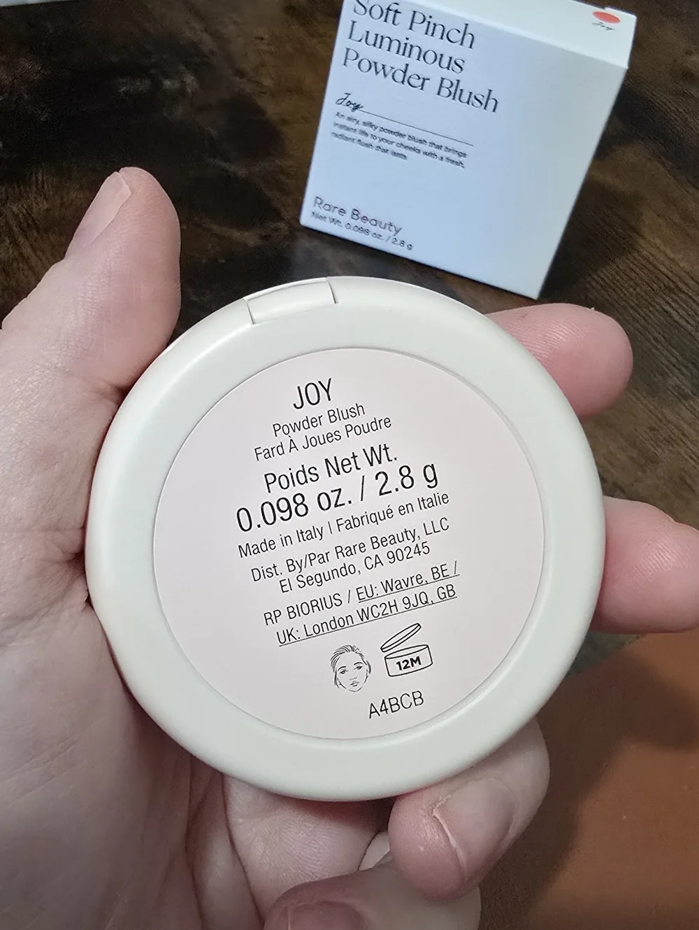 JOY-- Rare Beauty Soft Pinch Luminous Powder Blush